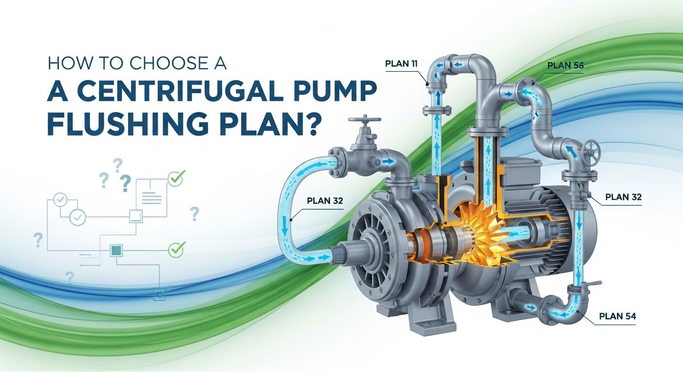 Centrifugal Pump Pump Plam ကို Flushing Plan ကိုဘယ်လိုရွေးချယ်ရမလဲ။