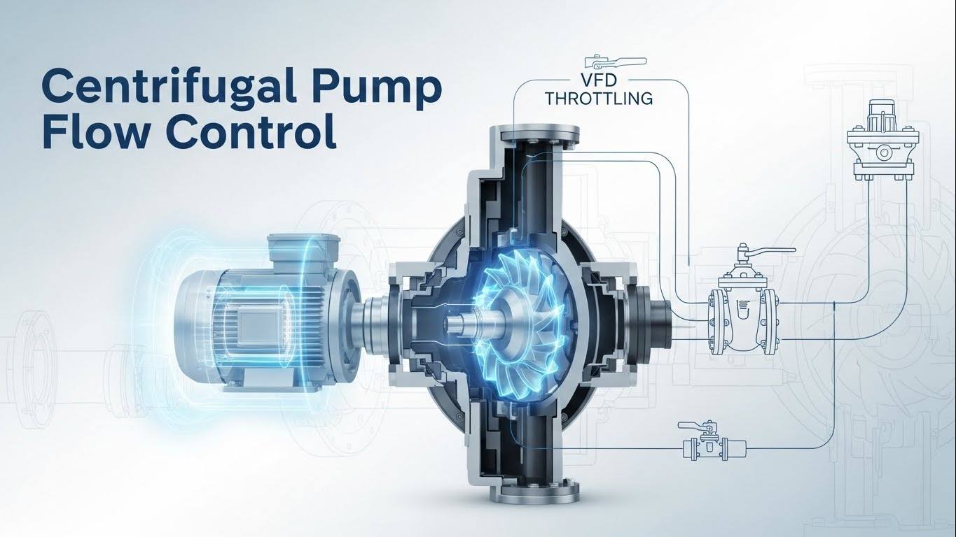 Centrifugal Pump Flow Control အတွက် နည်းလမ်းများကား အဘယ်နည်း။
