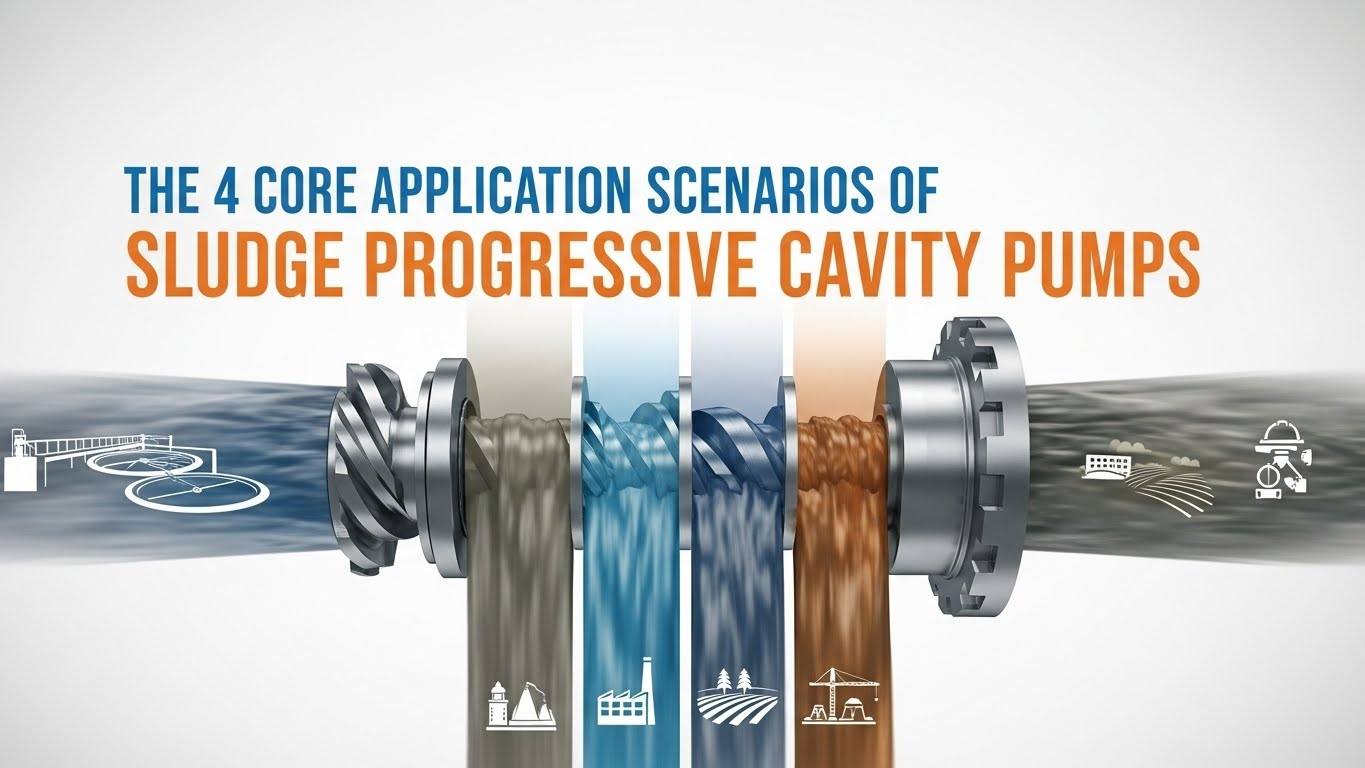 Sludge Progressive Cavity Pumps ၏ 4 Core Application Scenarios