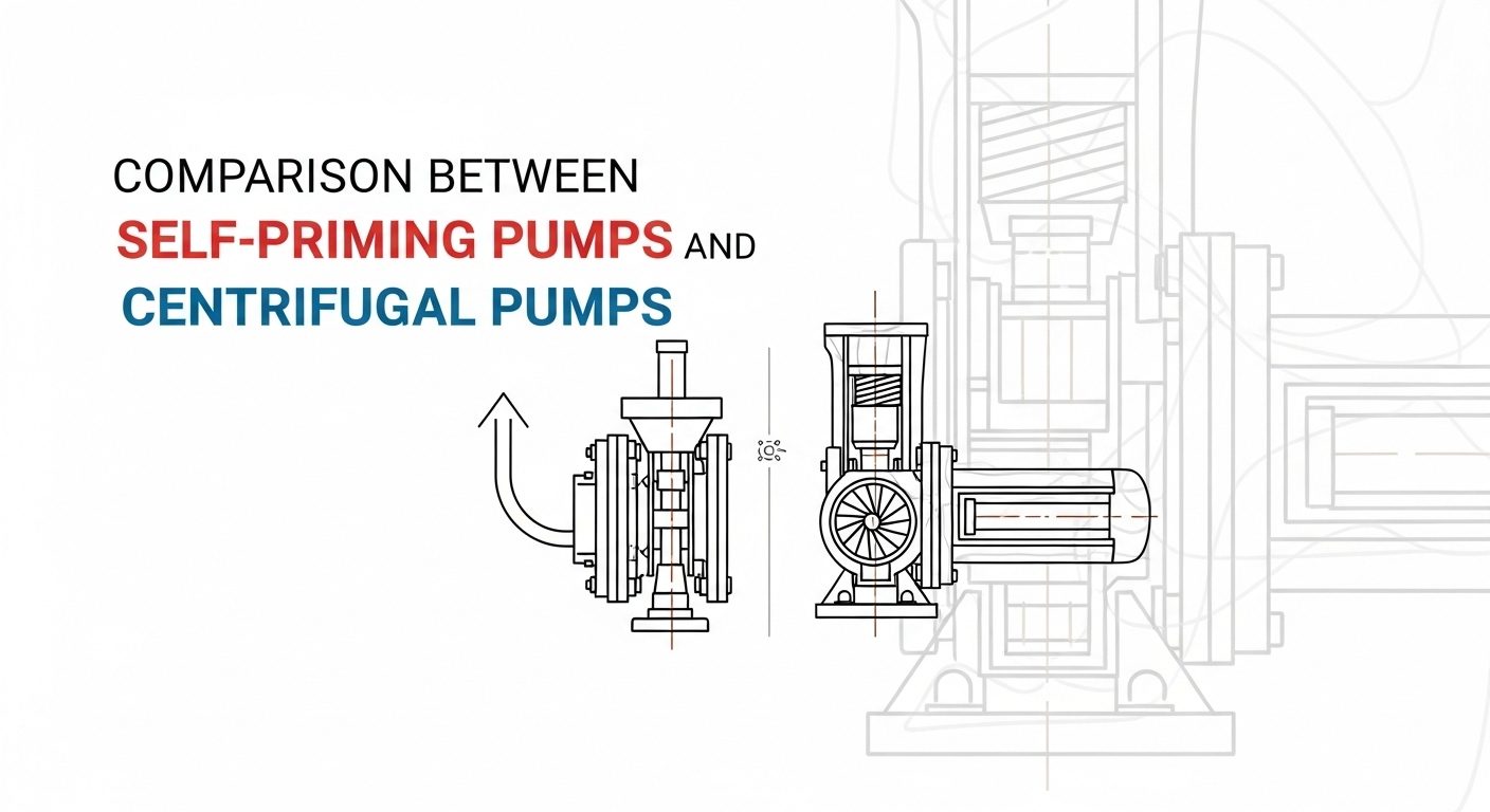 Self-Priming Pumps နှင့် Centrifugal Pumps အကြား နှိုင်းယှဉ်ချက်