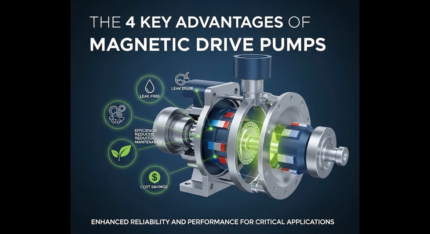 Magnetic Drive Pumps များ၏ အဓိက အားသာချက် ၄ ချက်