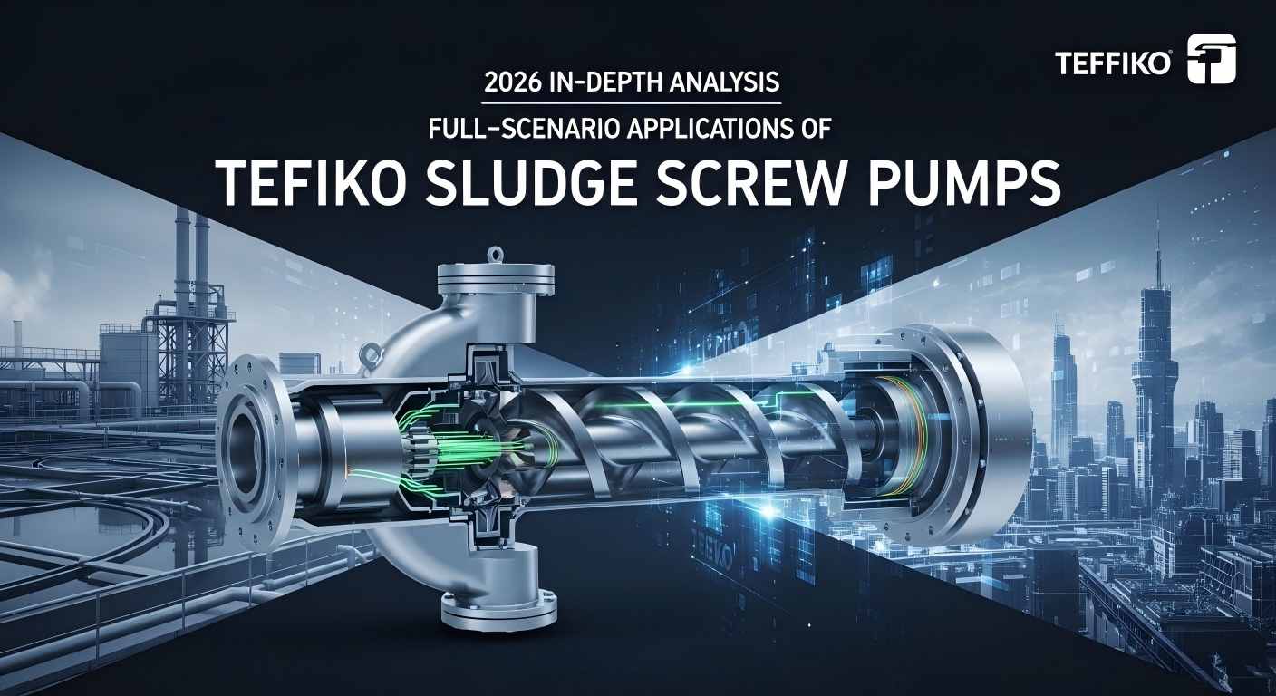 2026 In-depth Analysis- Teffiko Sludge Sludge Screw Pumps များ၏ မြင်ကွင်းအပြည့်အစုံ အသုံးချမှုများ