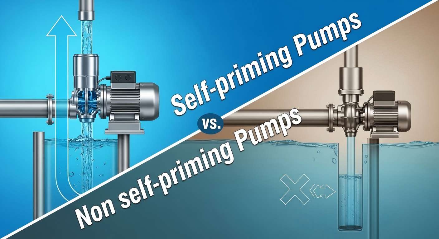 Self-priming Pumps နှင့် Self-priming မဟုတ်သော Pumps များ