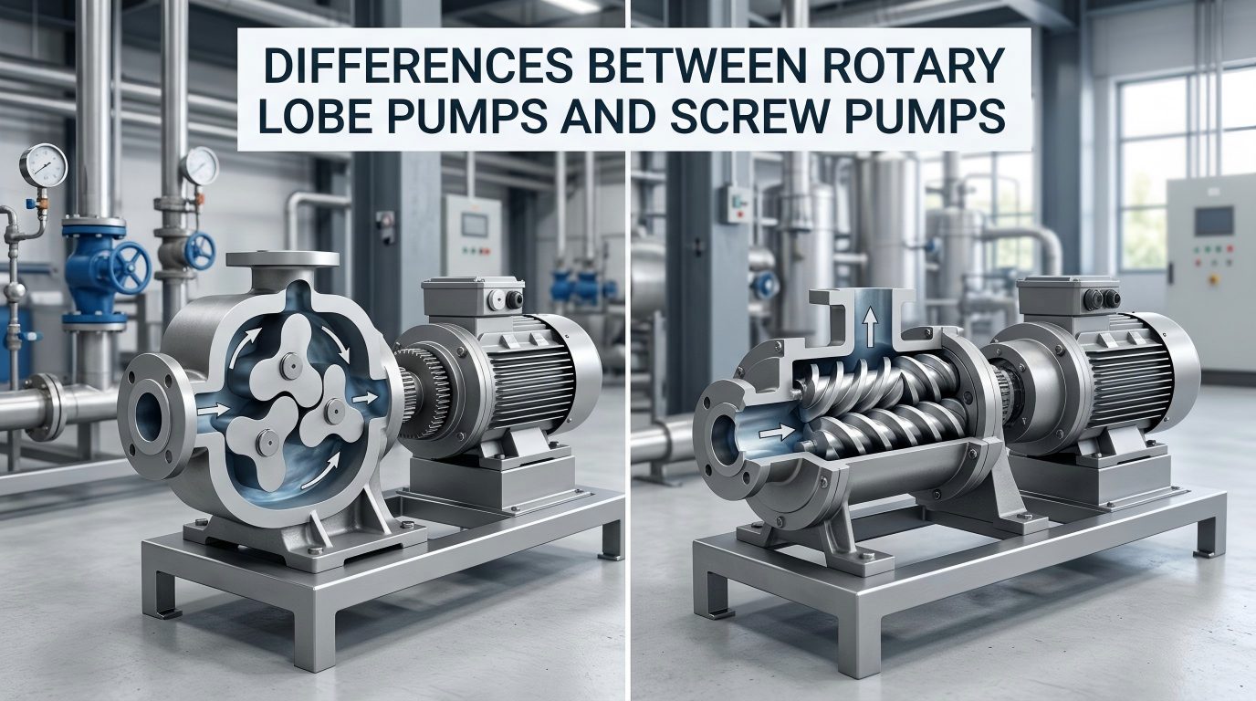 Rotary Lobe Pumps နှင့် Screw Pumps ကွာခြားချက်များ