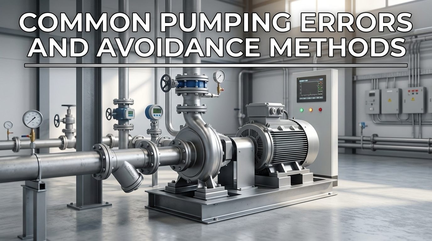 အဖြစ်များသော Pumping Errors နှင့် Avoidance နည်းလမ်းများ