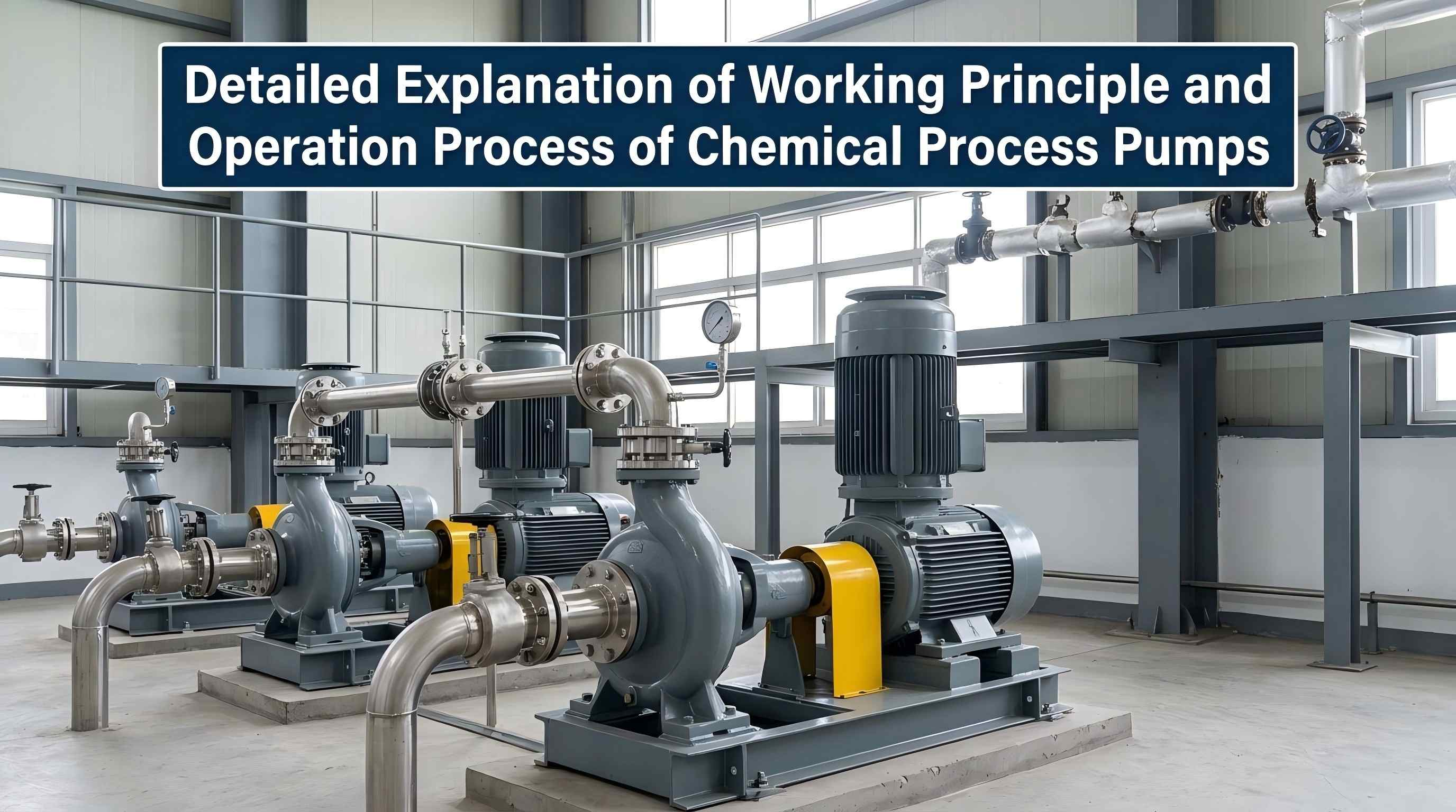 Chemical Process Pumps များ၏ လုပ်ငန်းအခြေခံ နှင့် လည်ပတ်မှု လုပ်ငန်းစဉ် အသေးစိတ် ရှင်းလင်းချက်