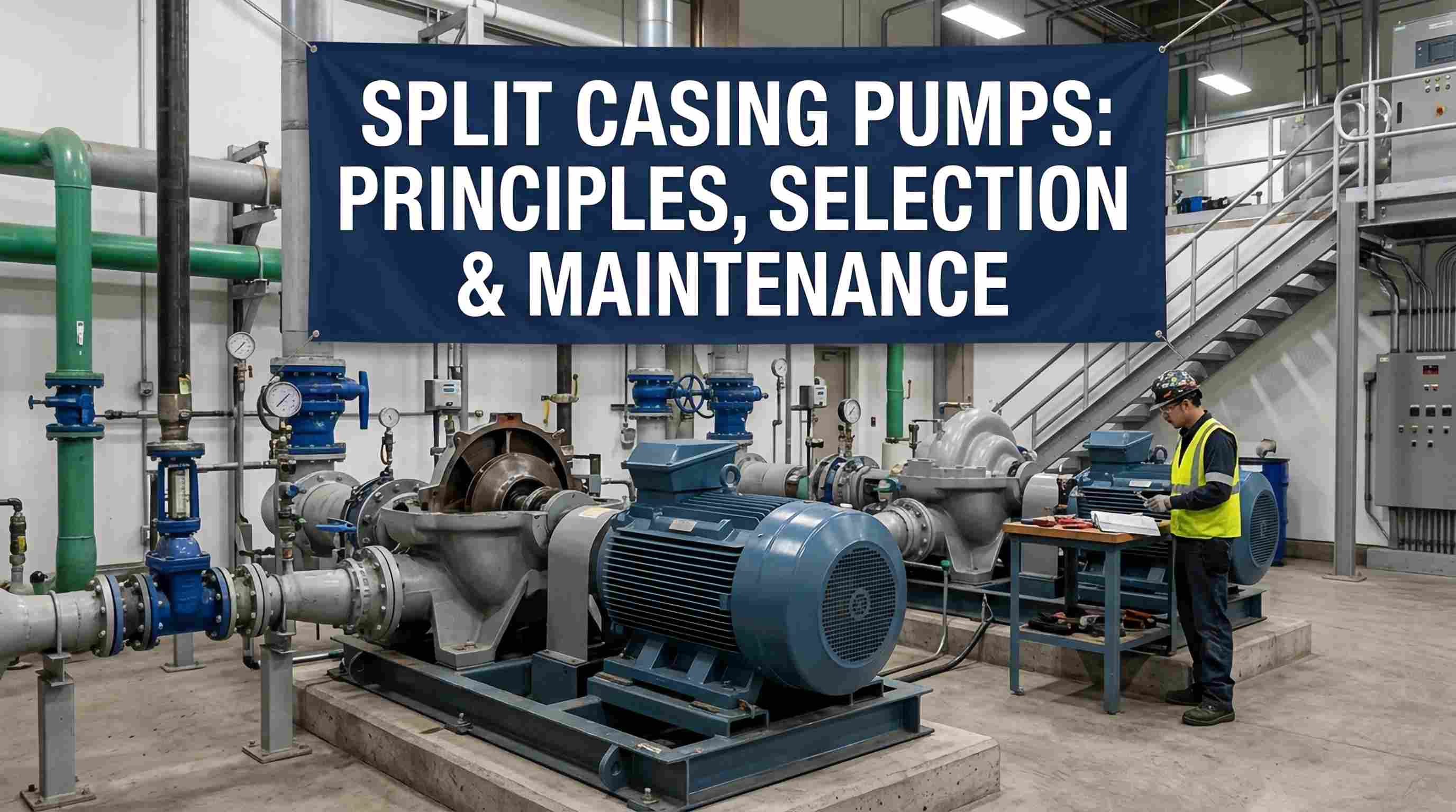 Split Casing Pumps- အခြေခံမူများ၊ ရွေးချယ်မှုနှင့် ပြုပြင်ထိန်းသိမ်းမှု