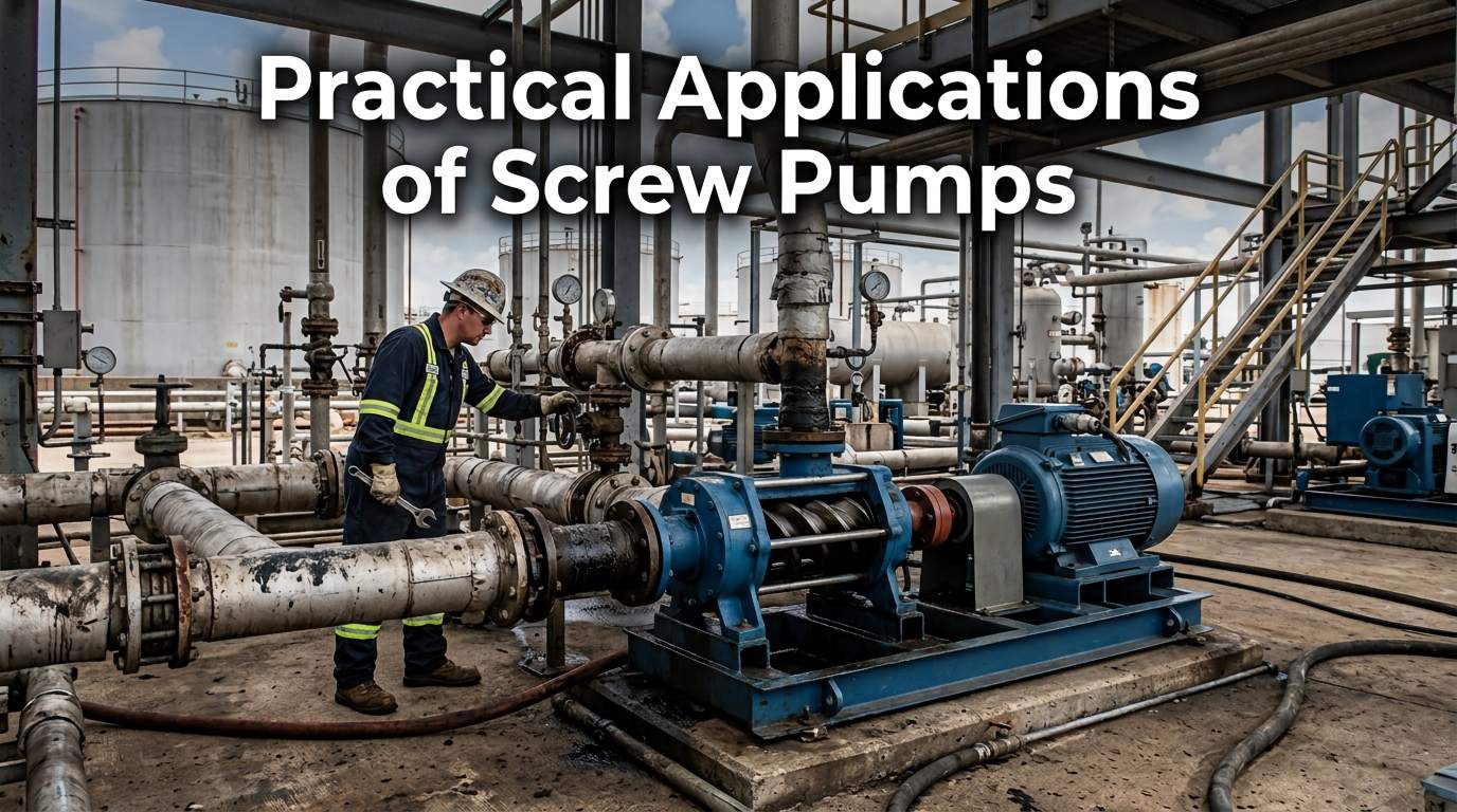 Screw Pumps များ၏လက်တွေ့အသုံးချမှုများ