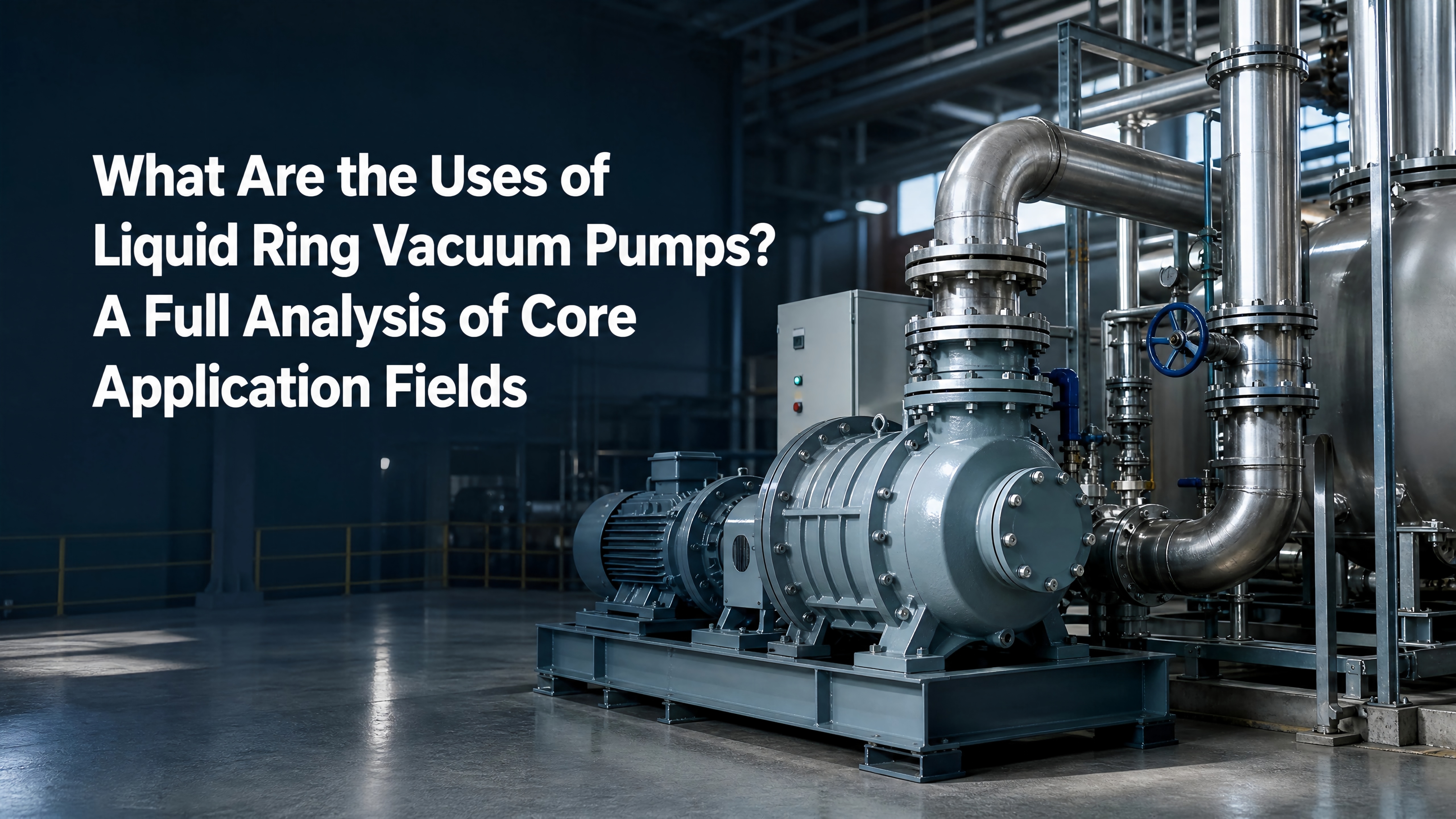 Liquid Ring Vacuum Pumps တွေကို ဘာတွေအသုံးပြုကြလဲ။ Core Application Fields အပြည့်အစုံကို လေ့လာခြင်း
