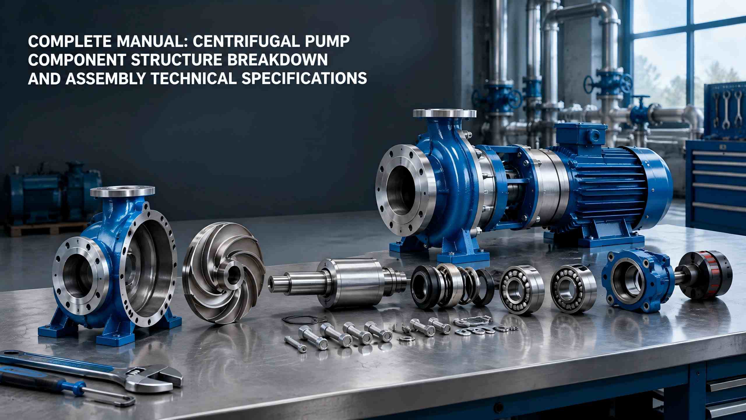 Centrifugal Pump Component Structure Breakdown နှင့် Assembly Technical Specifications