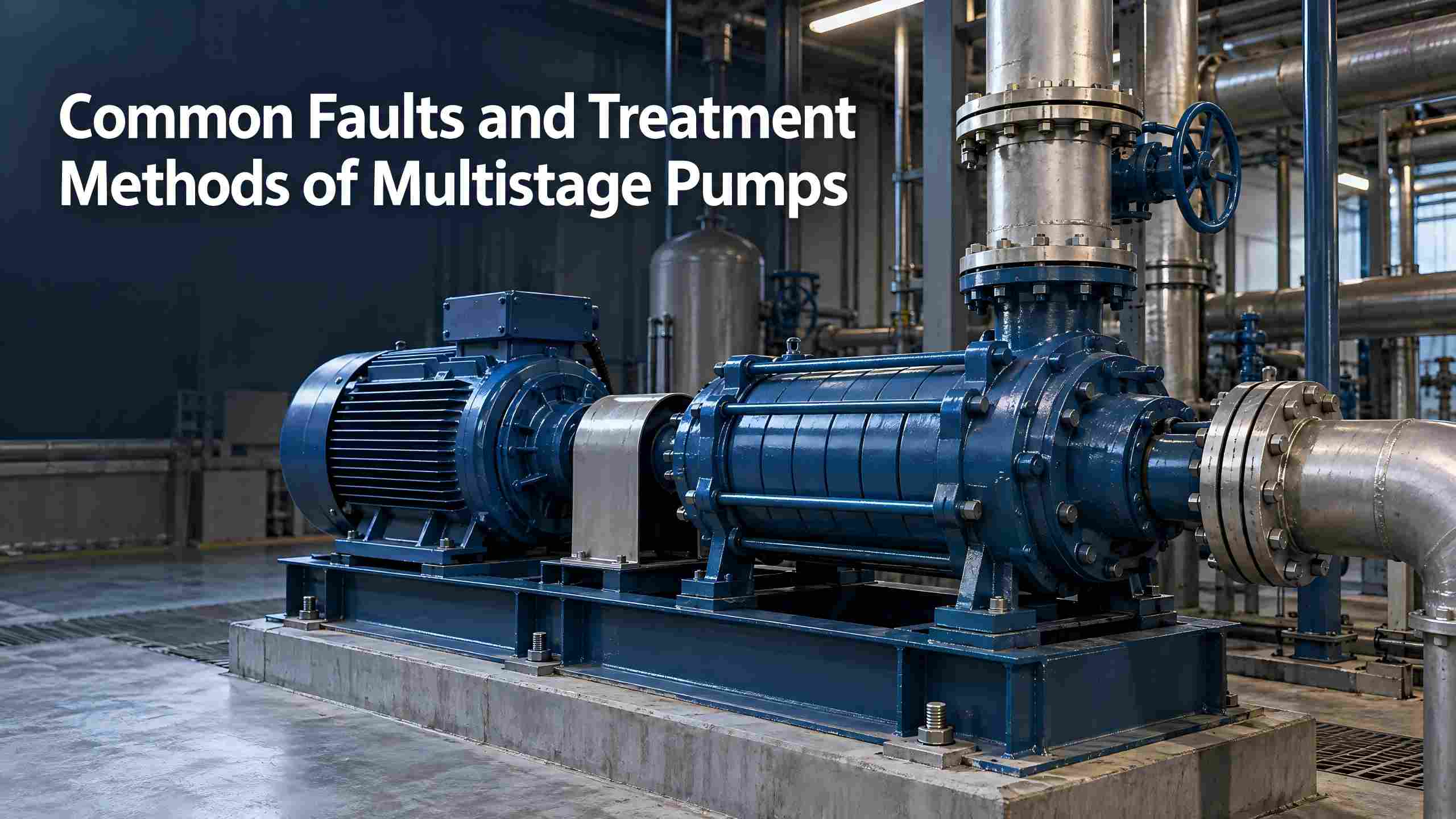 Multistage Pumps များ၏ အဖြစ်များသော ချို့ယွင်းချက်များနှင့် ကုသမှုနည်းလမ်းများ