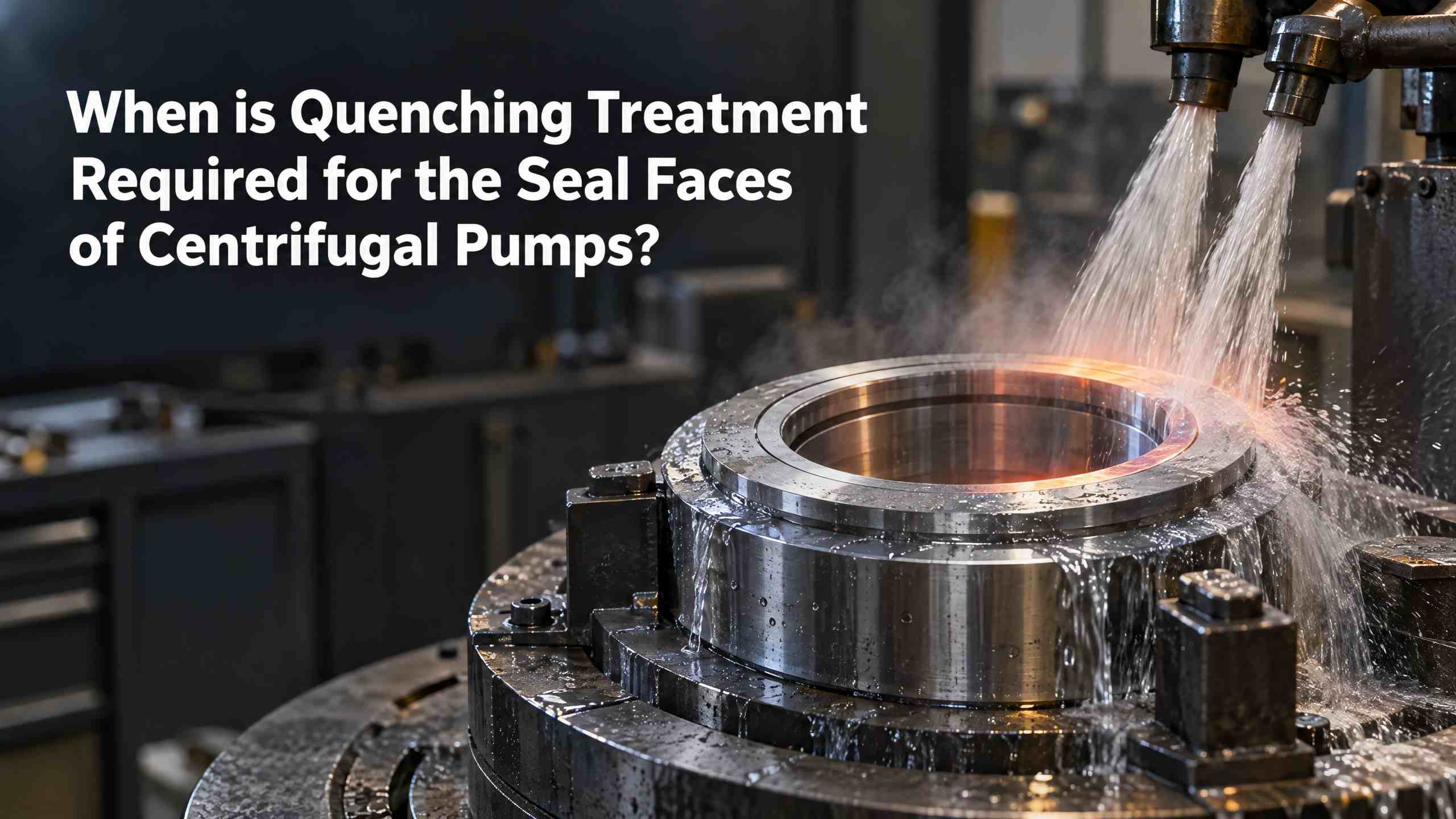 Centrifugal Pumps များ၏ Seal Faces များအတွက် မည်သည့်အချိန်တွင် Quenching Treatment လိုအပ်သနည်း။