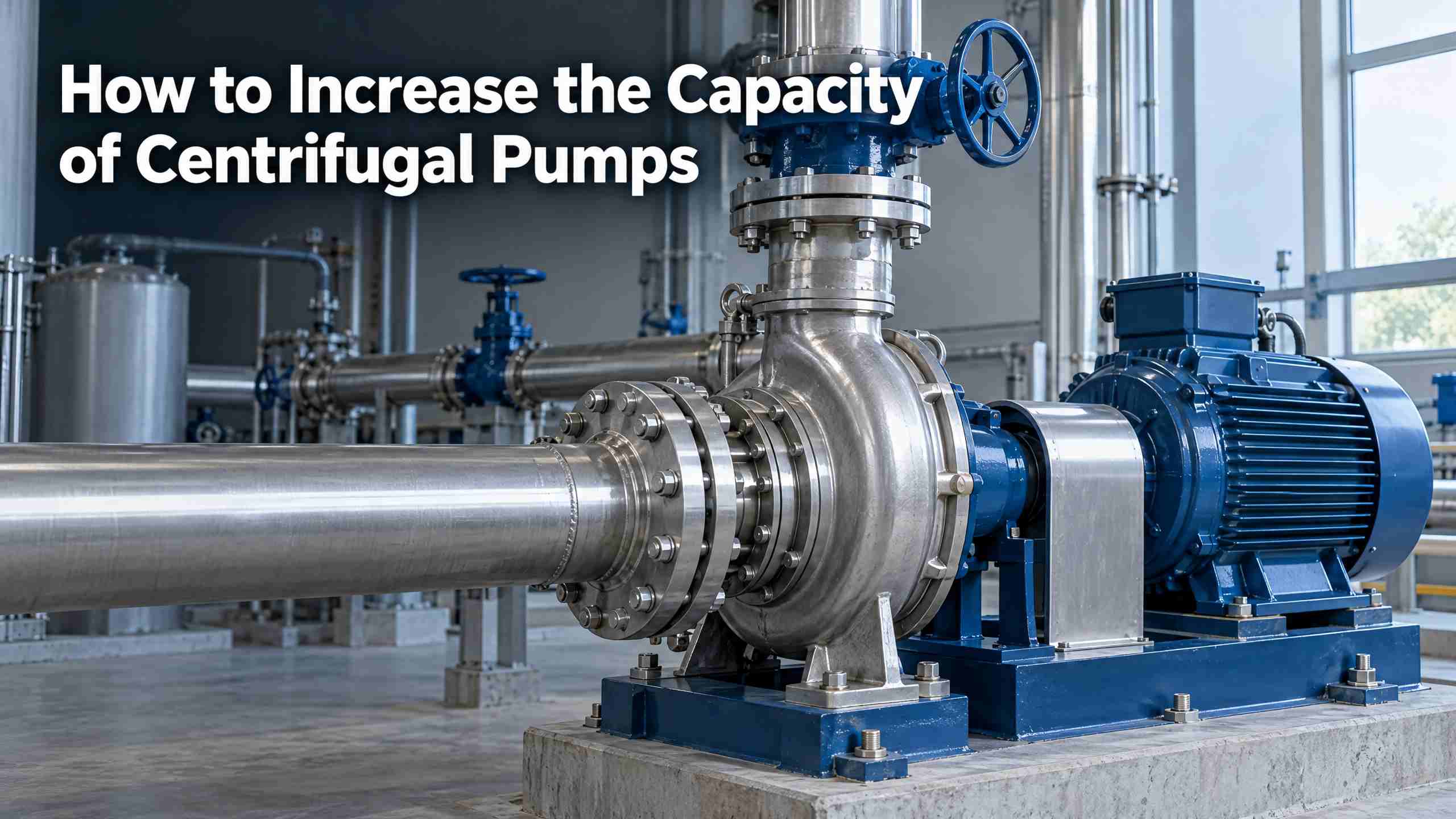 Centrifugal Pumps များ၏ စွမ်းရည်ကို မြှင့်တင်နည်း