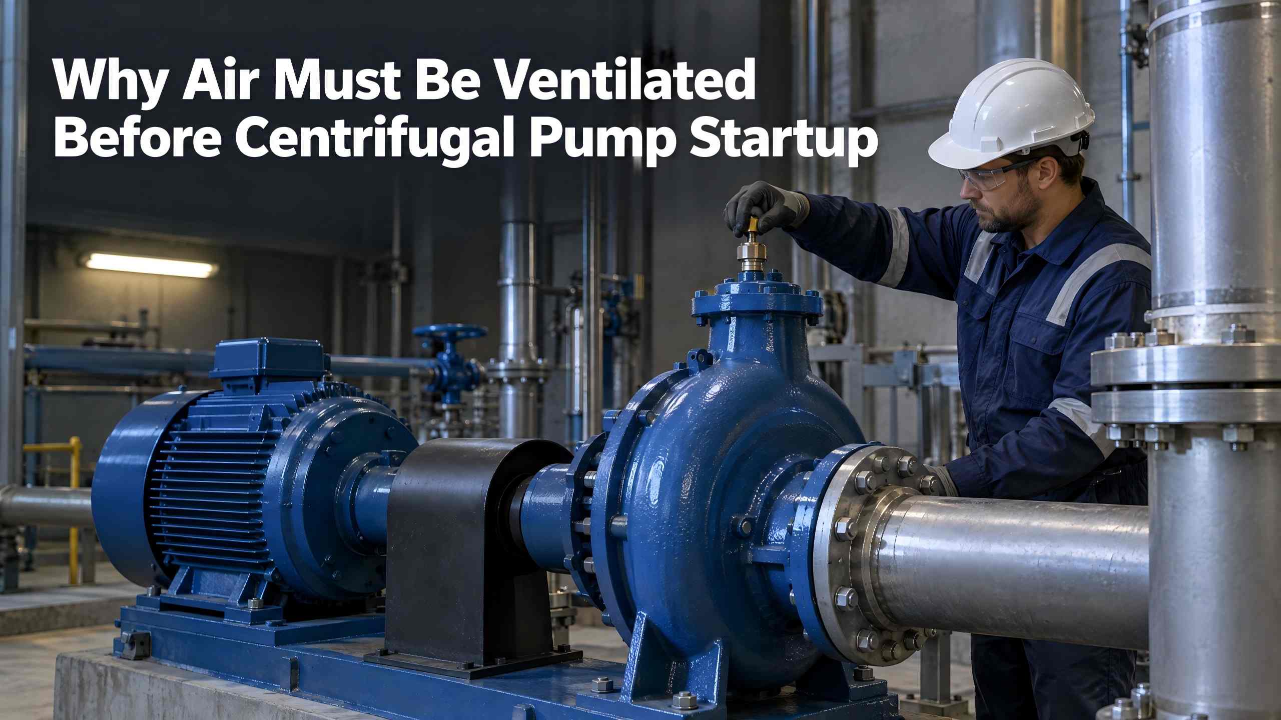 Centrifugal Pump စတင်မဖွင့်မီ အဘယ်ကြောင့် လေဝင်လေထွက်ရမည်နည်း။